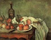 Paul Cezanne Nature morte aux oignons oil painting